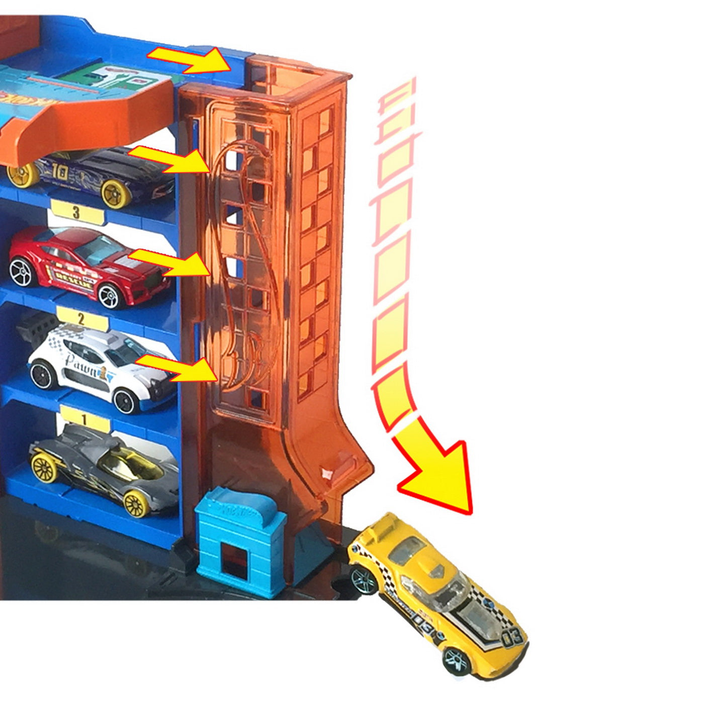 Hot wheels city parcare