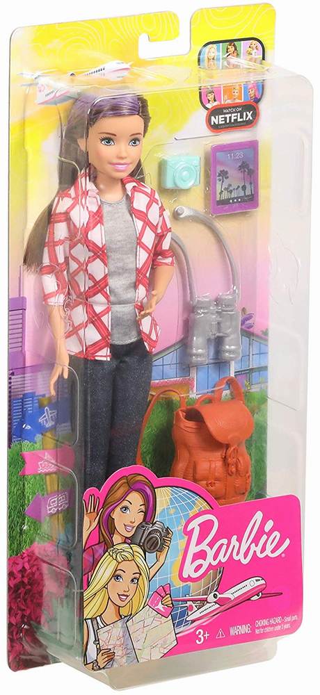 Papusa barbie travel skipper