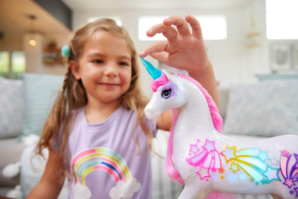 Barbie dreamtopia unicorn cu lumini si sunete