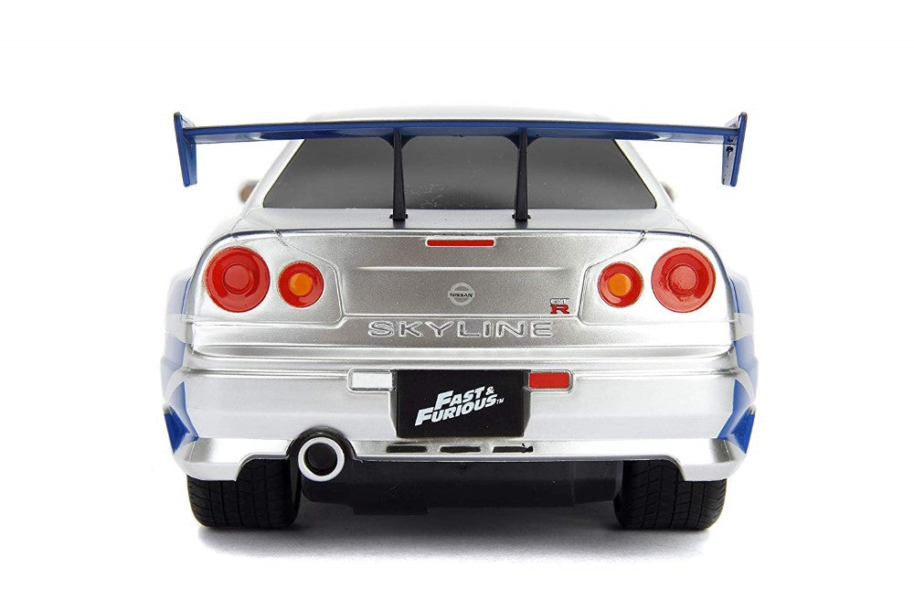 Fast and furious rc nissan skyline gtr scara 1 la 16