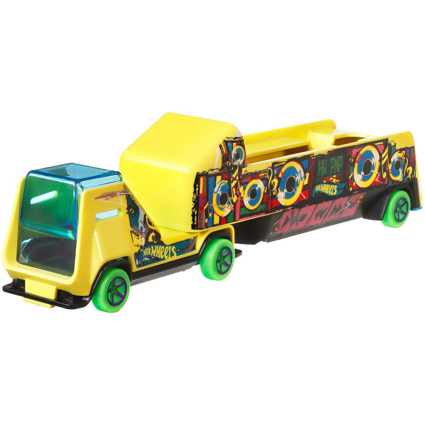 Set camion si masina sport hot wheels park and play