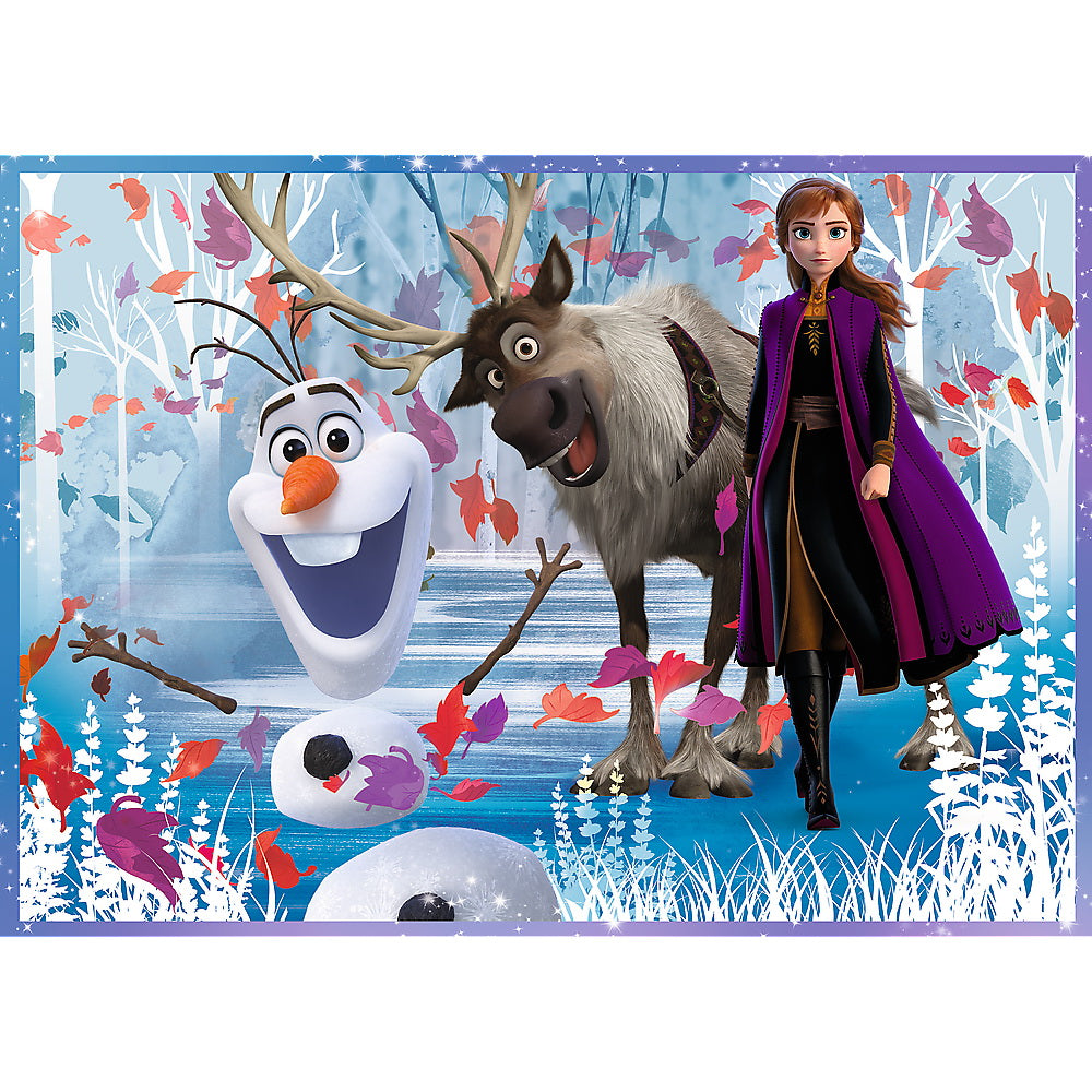 Puzzle trefl 4in1 frozen2 calatorie catre necunoscut