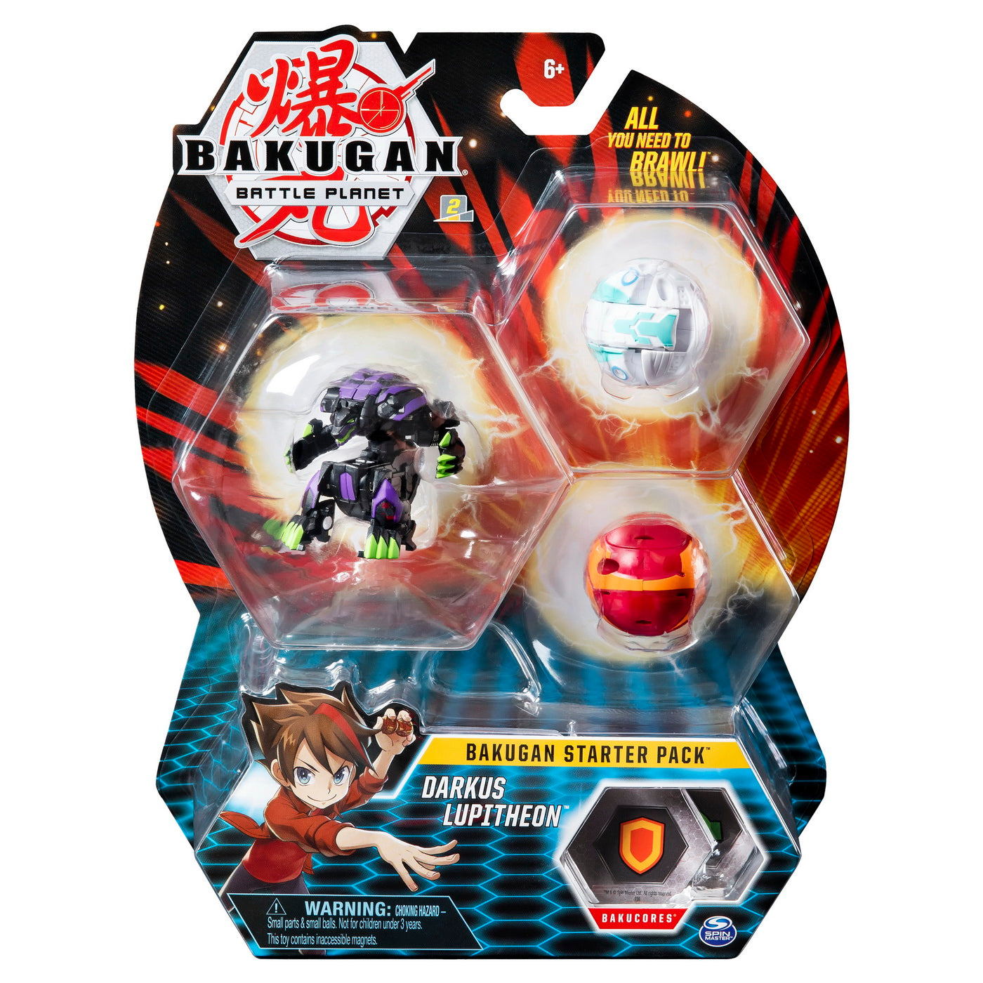 Bakugan pachet start darkus lupitheon