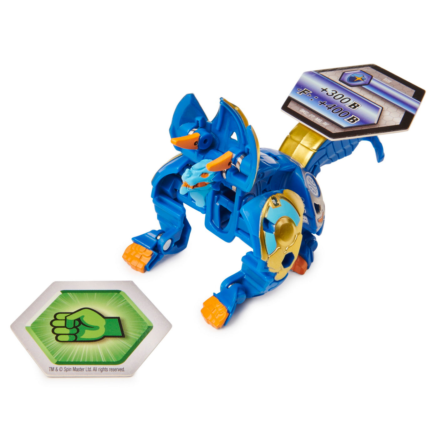 Bakugan s2 bila ultra hydorous tryno cu card baku-gear