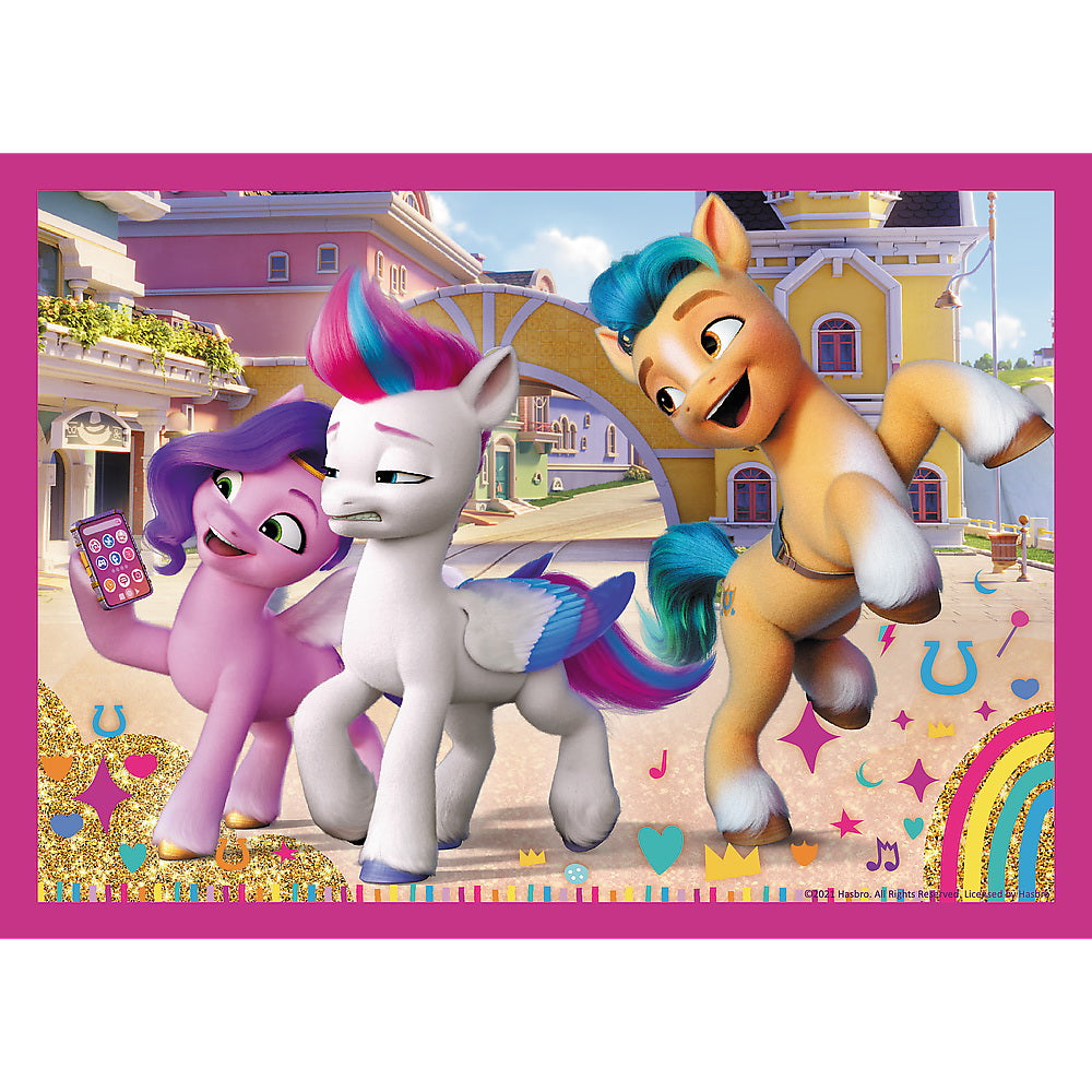 Puzzle trefl 4in1 my little pony - poneii colorati