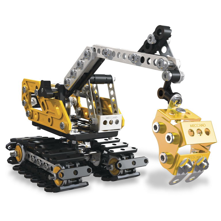 Meccano kit 2 in 1 excavator buldozer