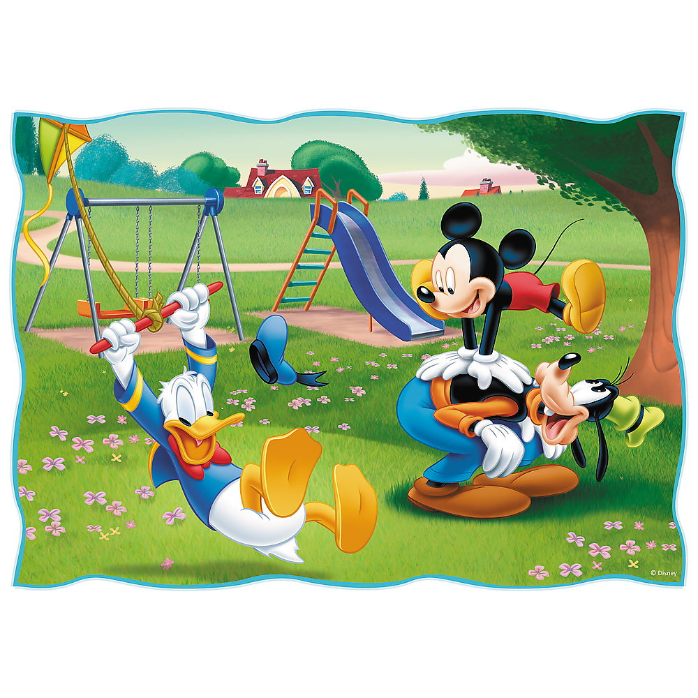 Puzzle trefl 4in1 mickey mouse ziua deosebita