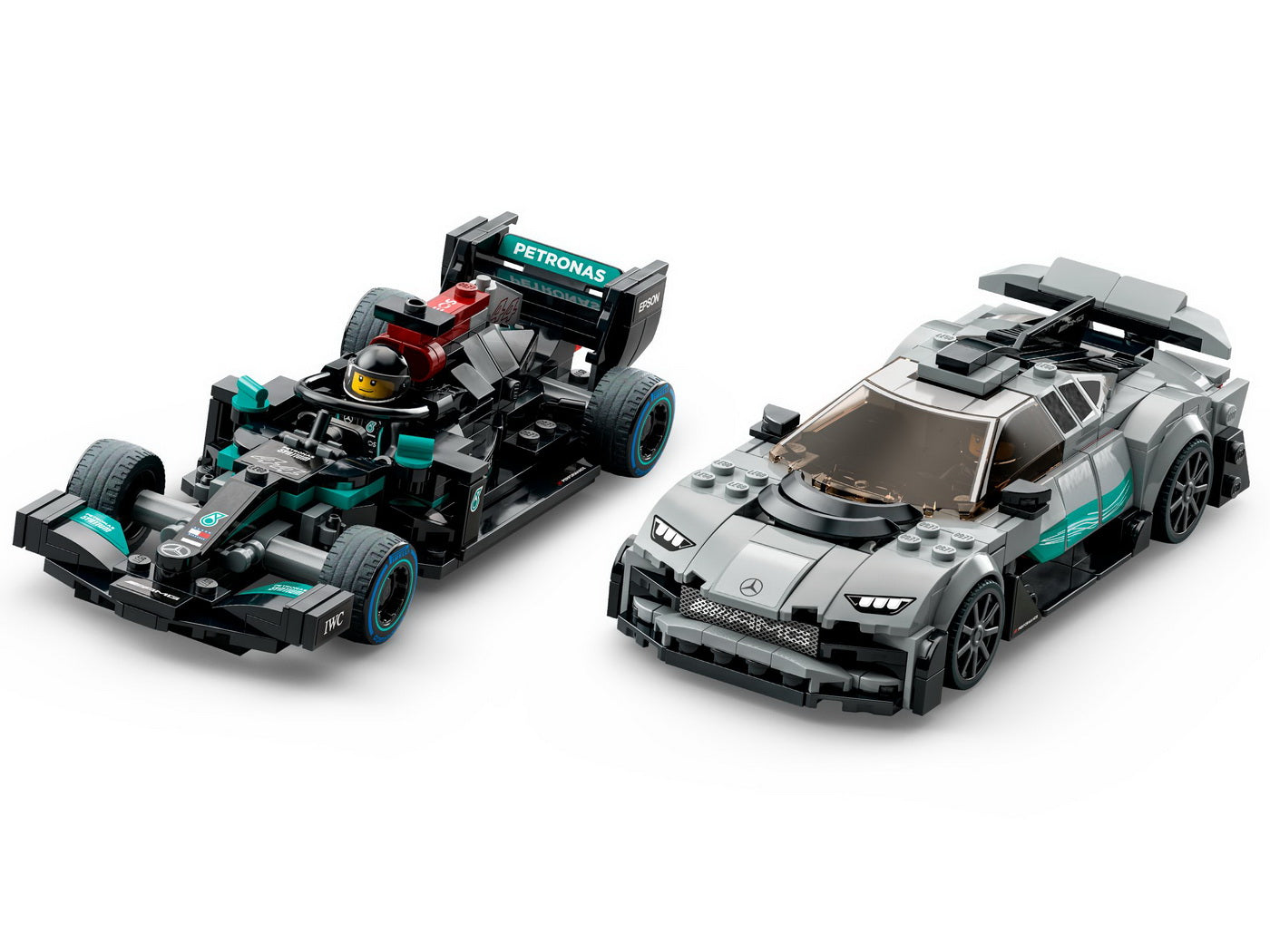 Lego speed champions mercedes amg f1 w12 e performance si mercedes amg project one 76909