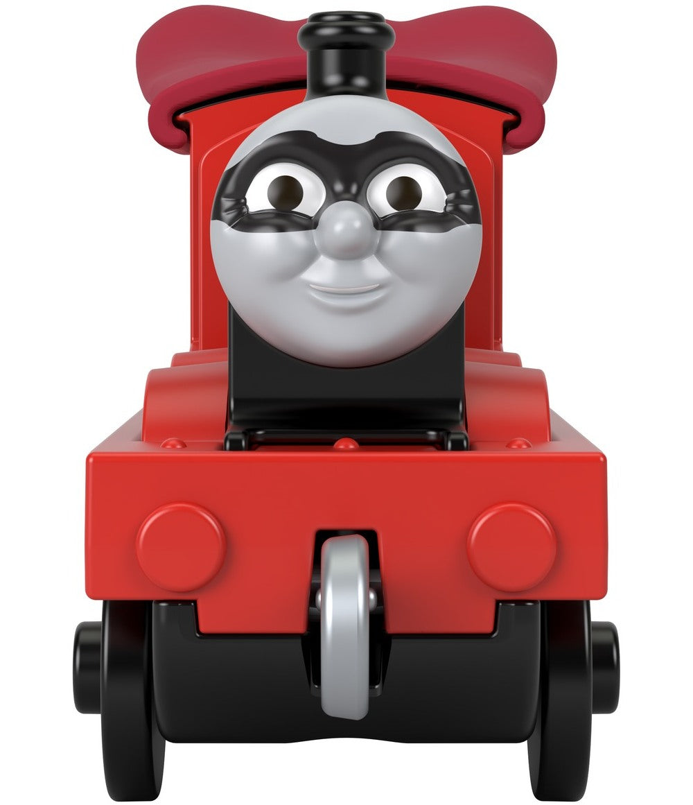 Thomas locomotiva cu vagon push along  james