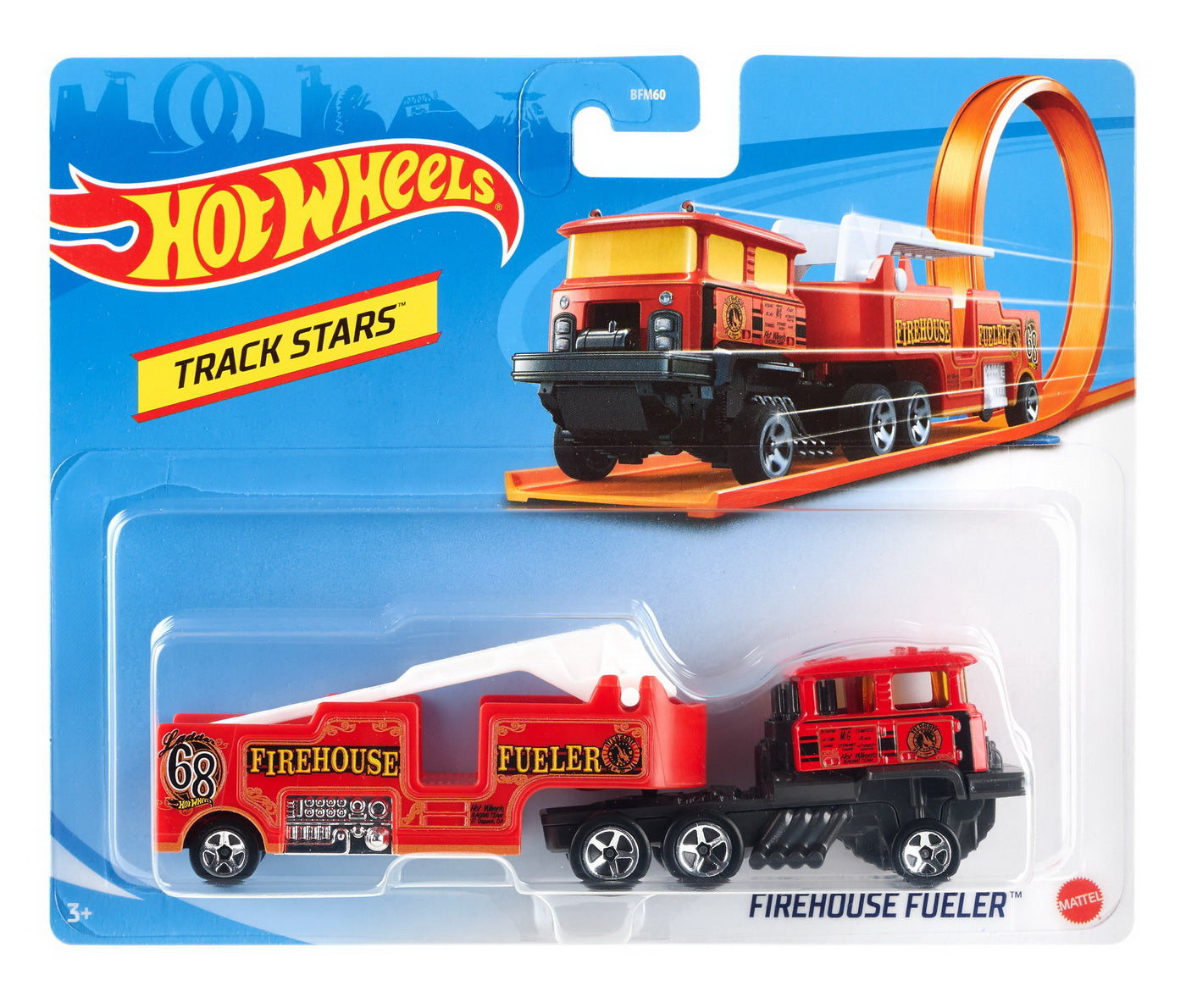 Hot wheels camion firehouse fueler