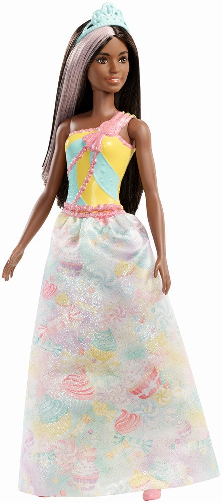 Papusa barbie dreamtopia printese cu suvita roz