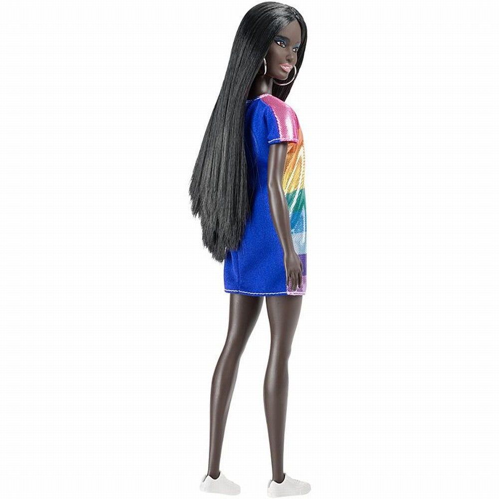 Papusa barbie fashionista afro american lady