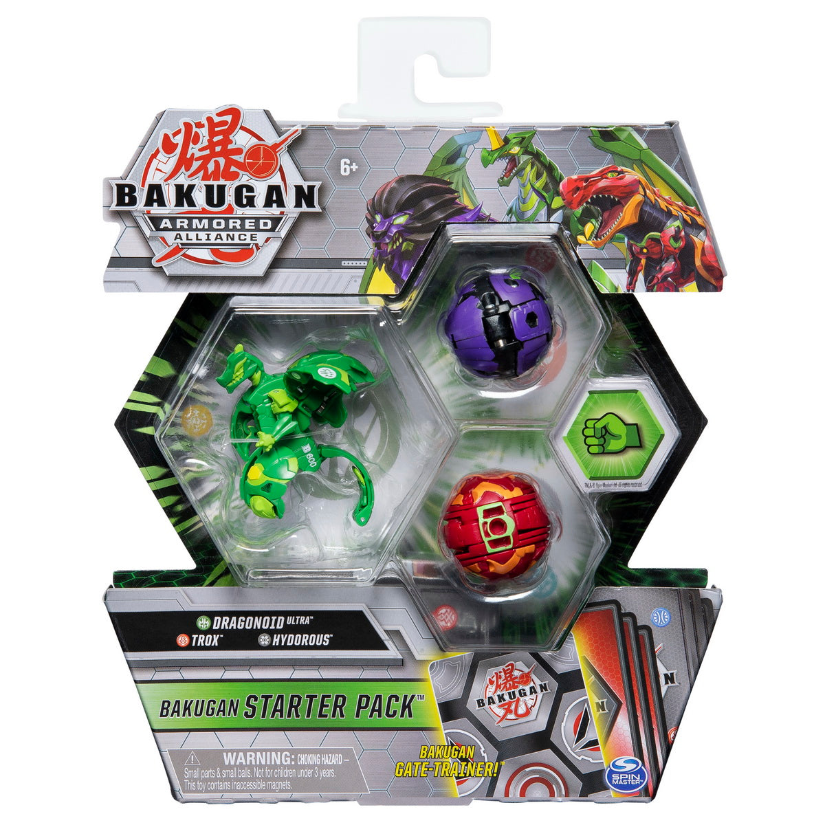 Bakugan s2 pachet de start trox hydorous si dragonoid ultra