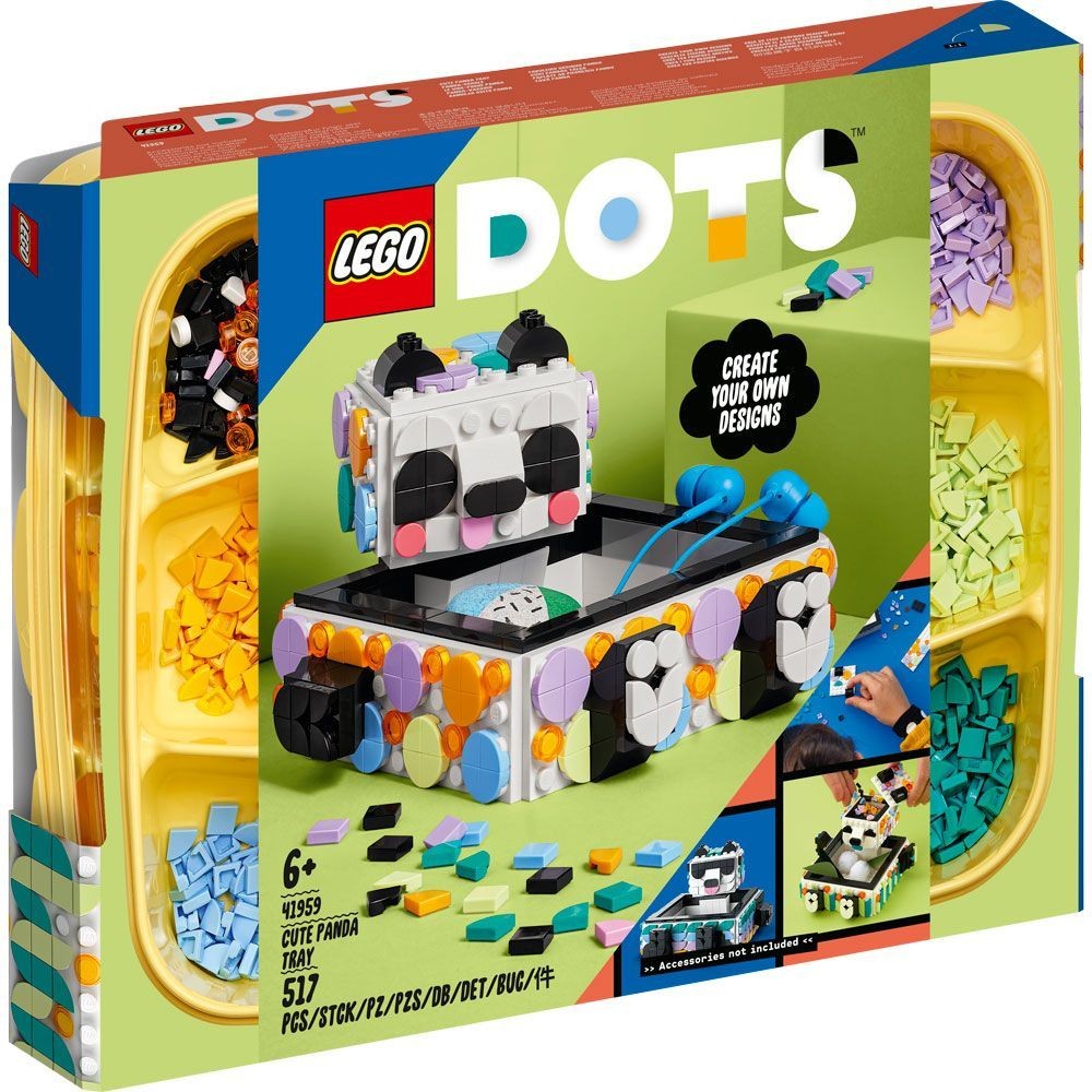 Lego dots tava panda 41959