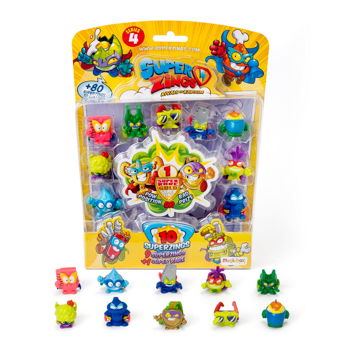 Superzings 4 set de 10 figurine