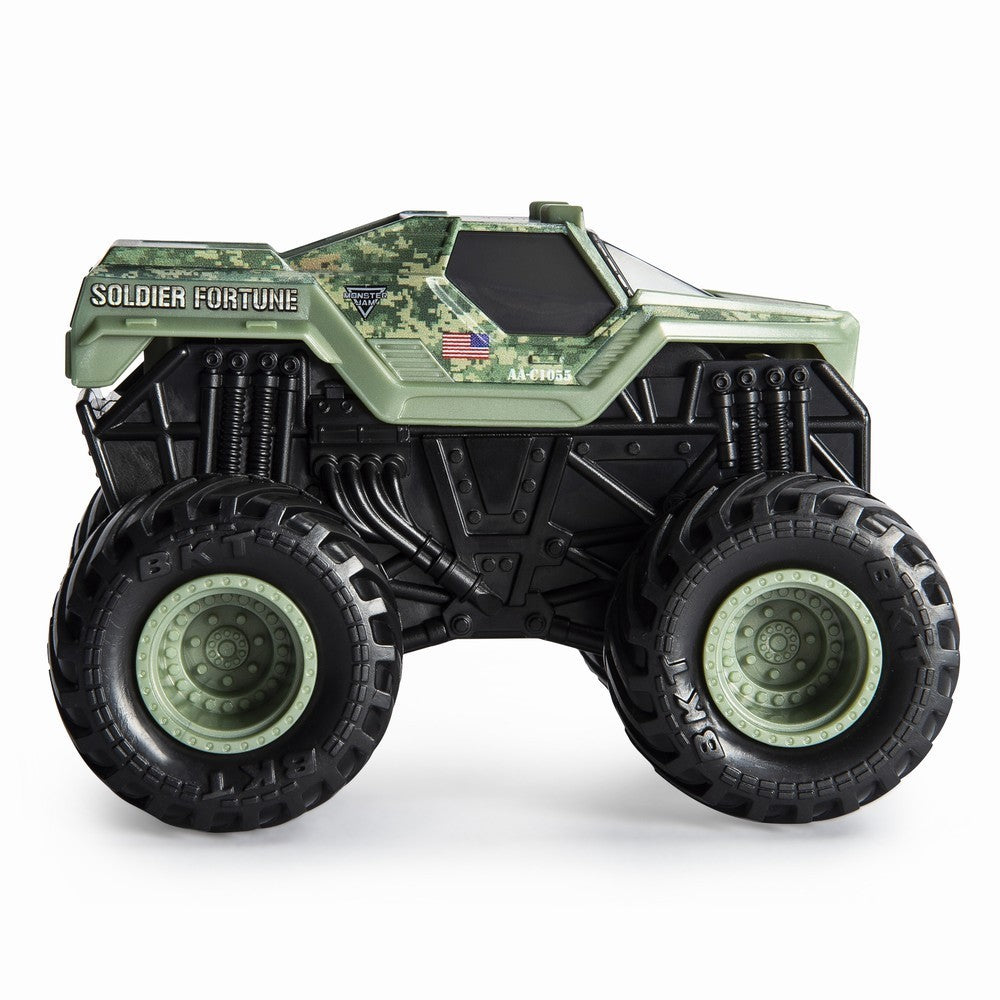 Monster jam macheta soldier of fortune seria roar scara 1 la 43