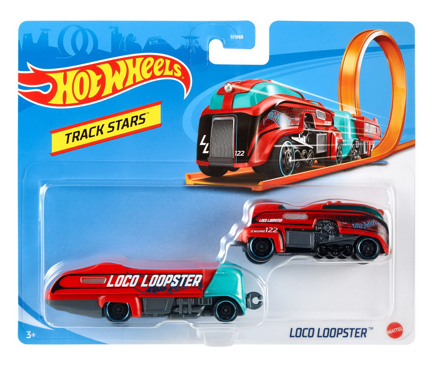 Hot wheels camion loco loopster