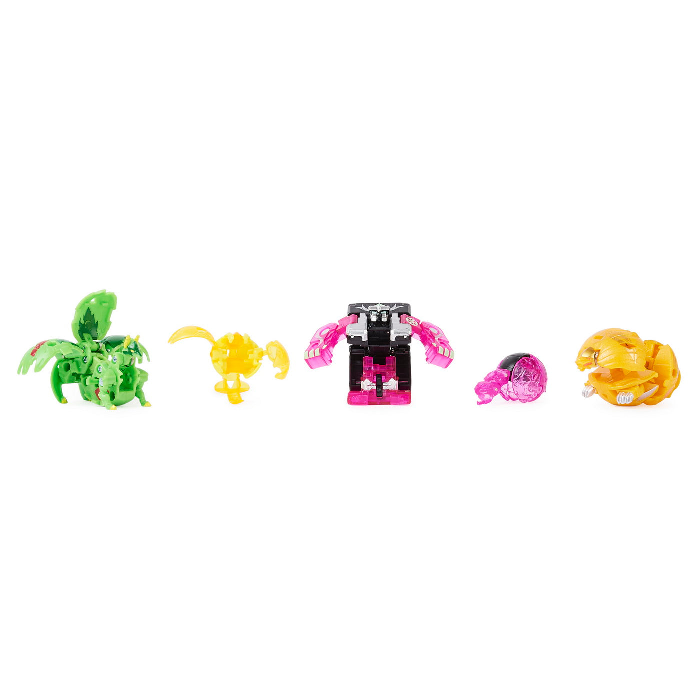 Bakugan s4 pachet starter 4 piese nillious, titan king, hydorous, blitz fox