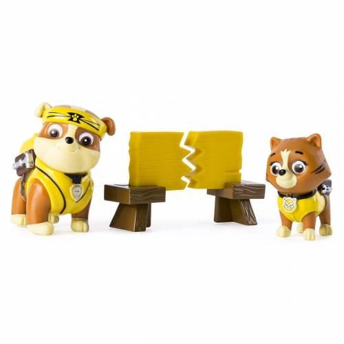 Set de joaca pup fu rubble si kitty patrula catelusilor