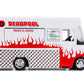 Masinuta metalica food truck a lui deadpool scara 1 la 32