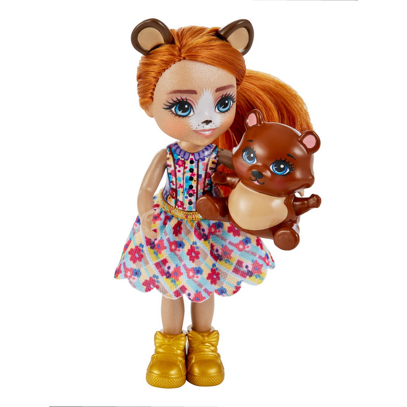 Enchantimals papusi si animalute bexie bear & bidie