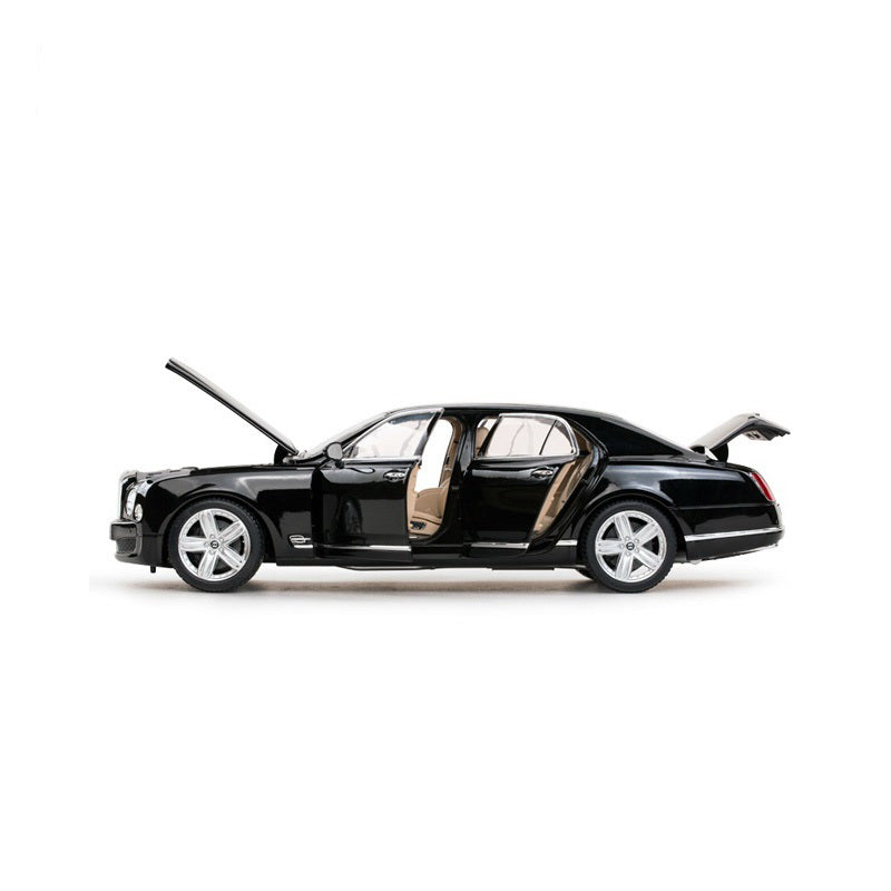 Masinuta metalica bentley mulsanne neagra scara 1 la 18