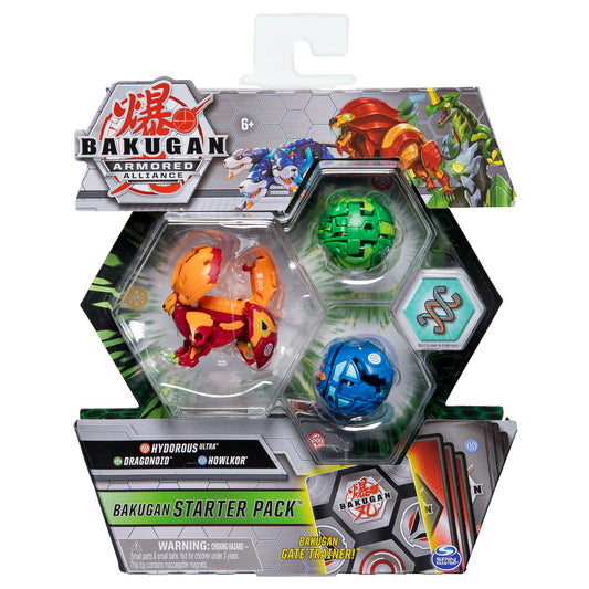 Bakugan s2 pachet de start dragonoid howlkor si hydorous ultra