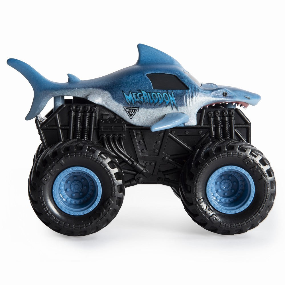 Monster jam macheta megalodon seria roar scara 1 la 43