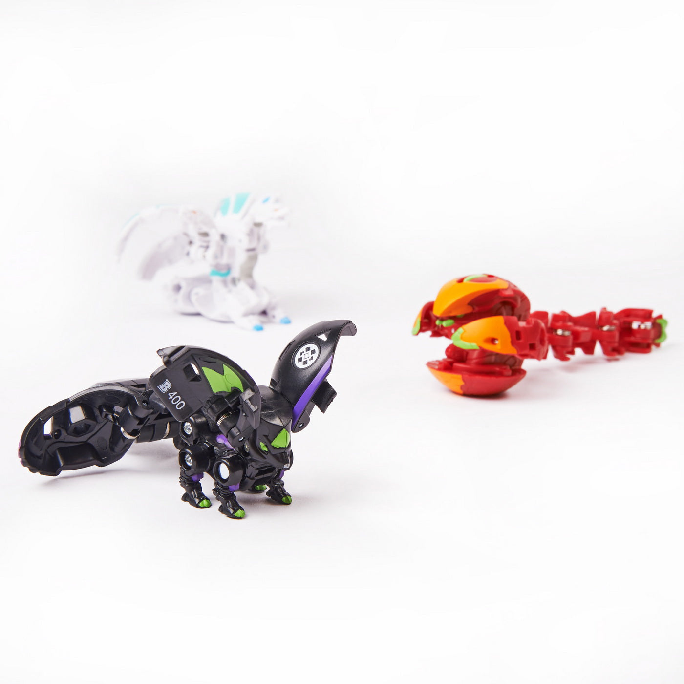 Bakugan s3 pachet starter fenneca ultra, crustillion si nillious