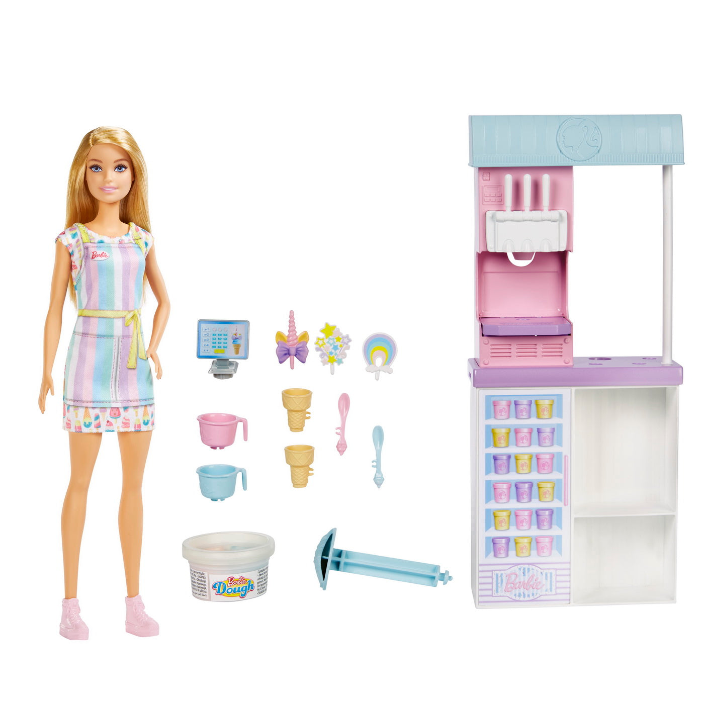 Barbie set de joaca magazinul de inghetata