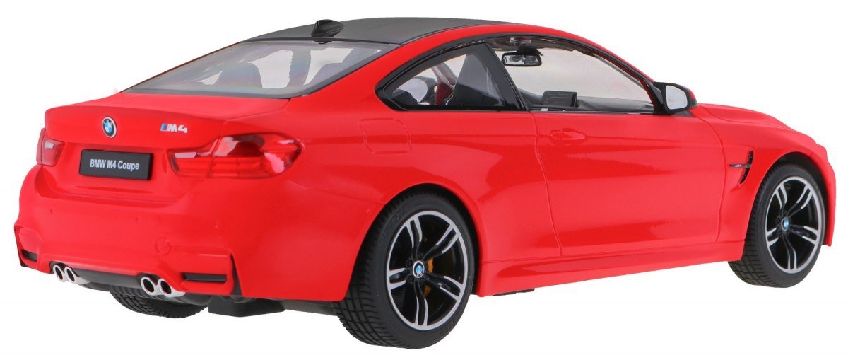 Masina cu telecomanda bmw m4 rosu cu scara 1 la 14