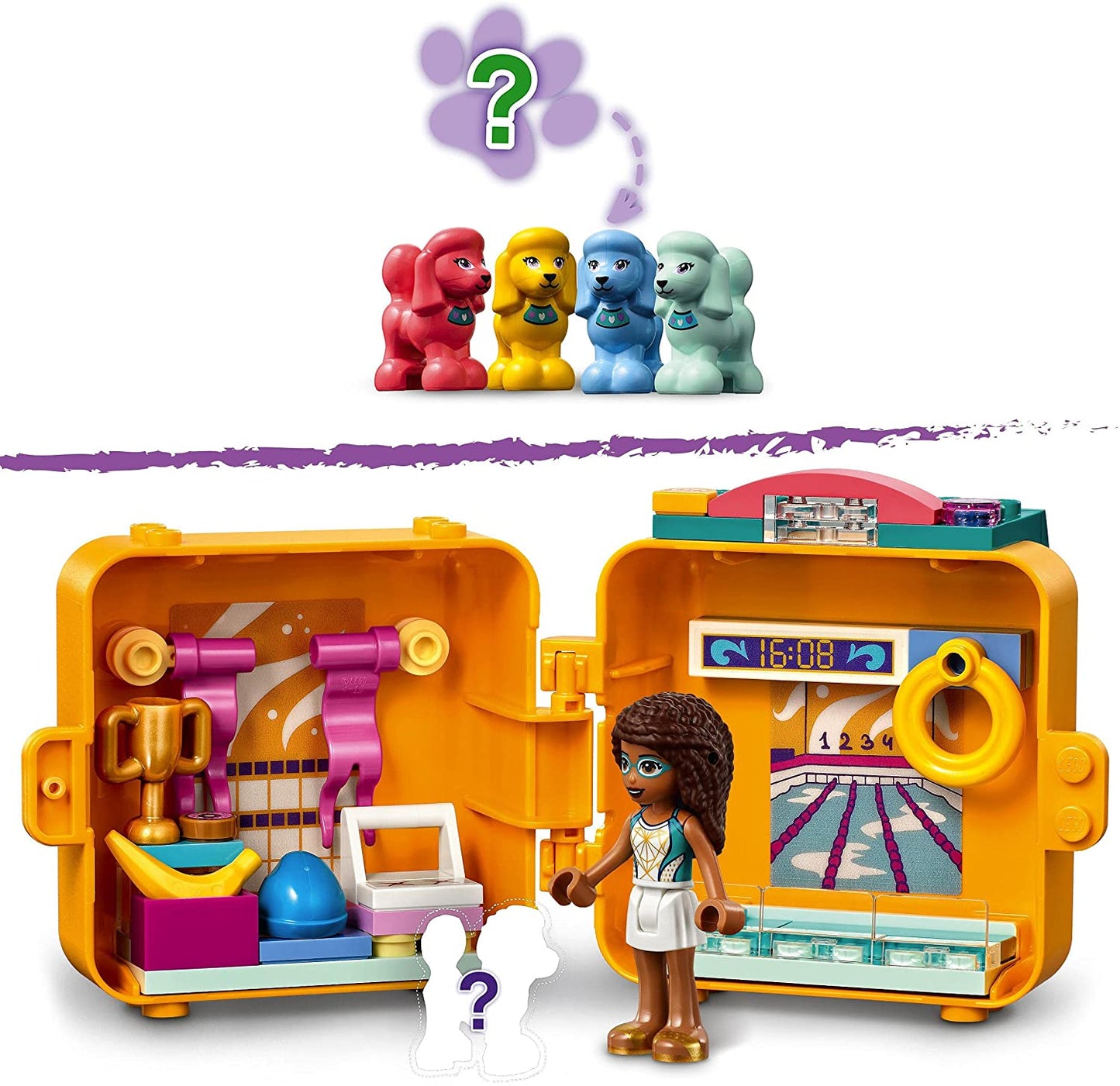 Lego friends cubul de inot al andreei 41671