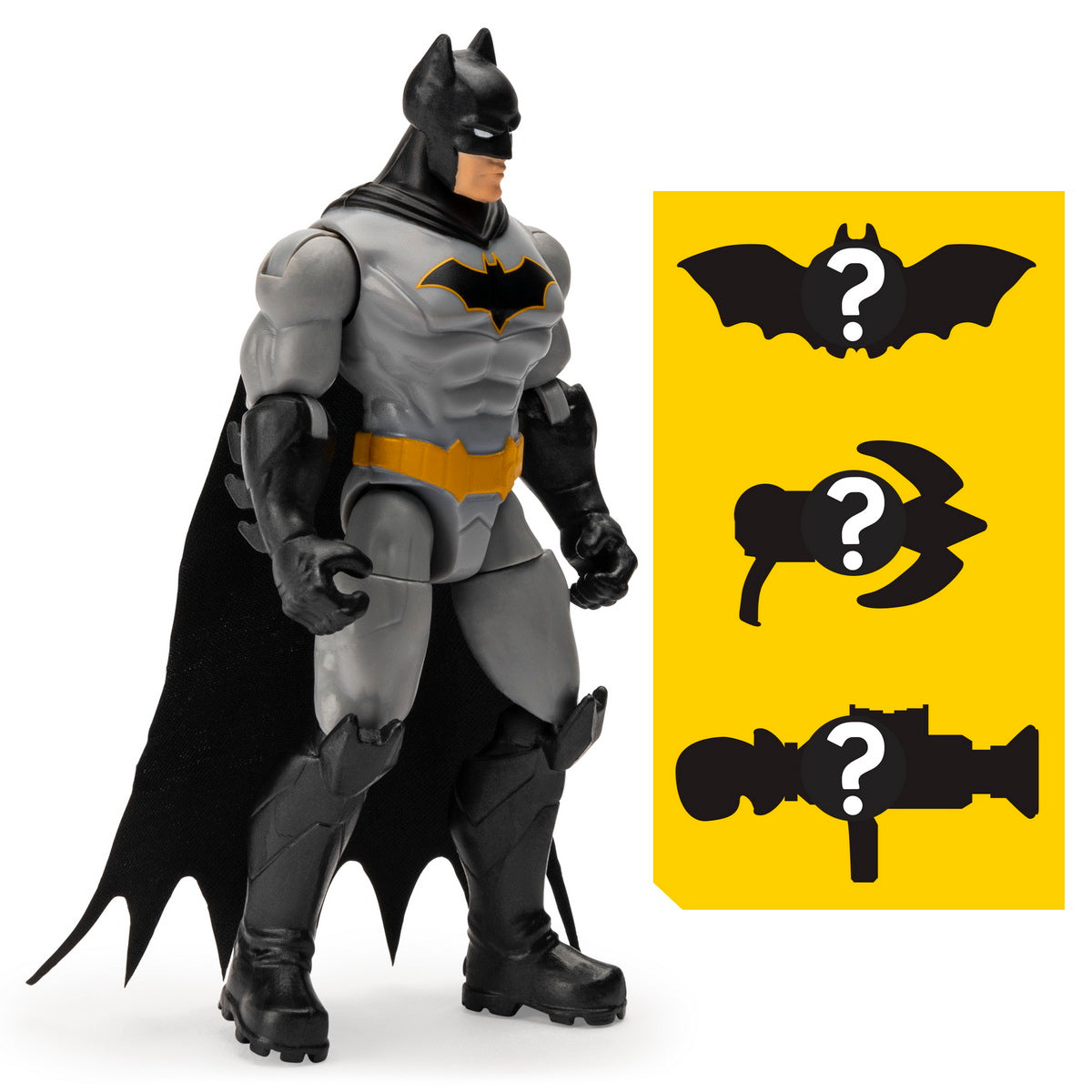 Figurina batman 10cm cu 3 accesorii surpriza