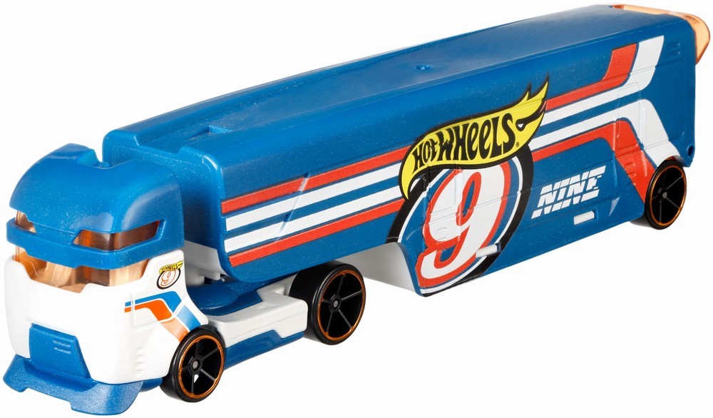 Hot wheels set camion si masina speedway hauler