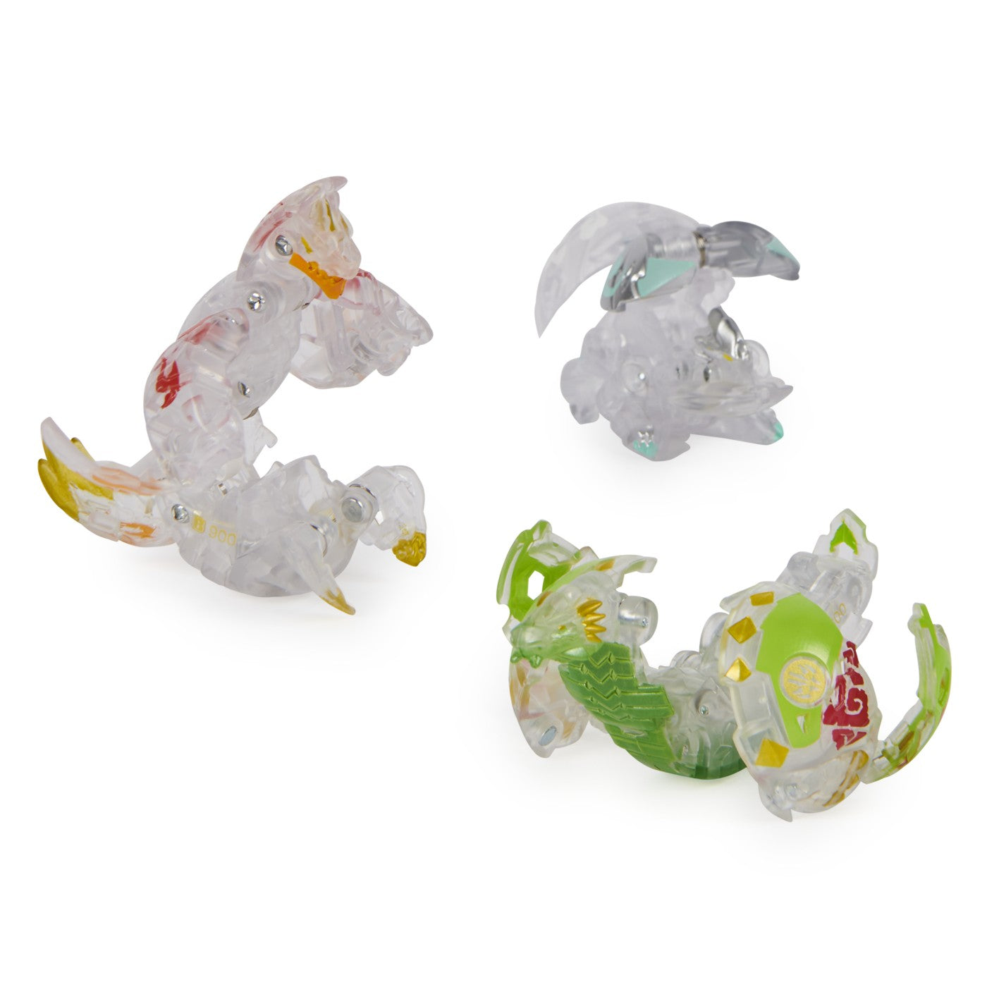 Bakugan pachet starter 3 bakugani s4 serpillious ultra verde colossus si neo dragonoid