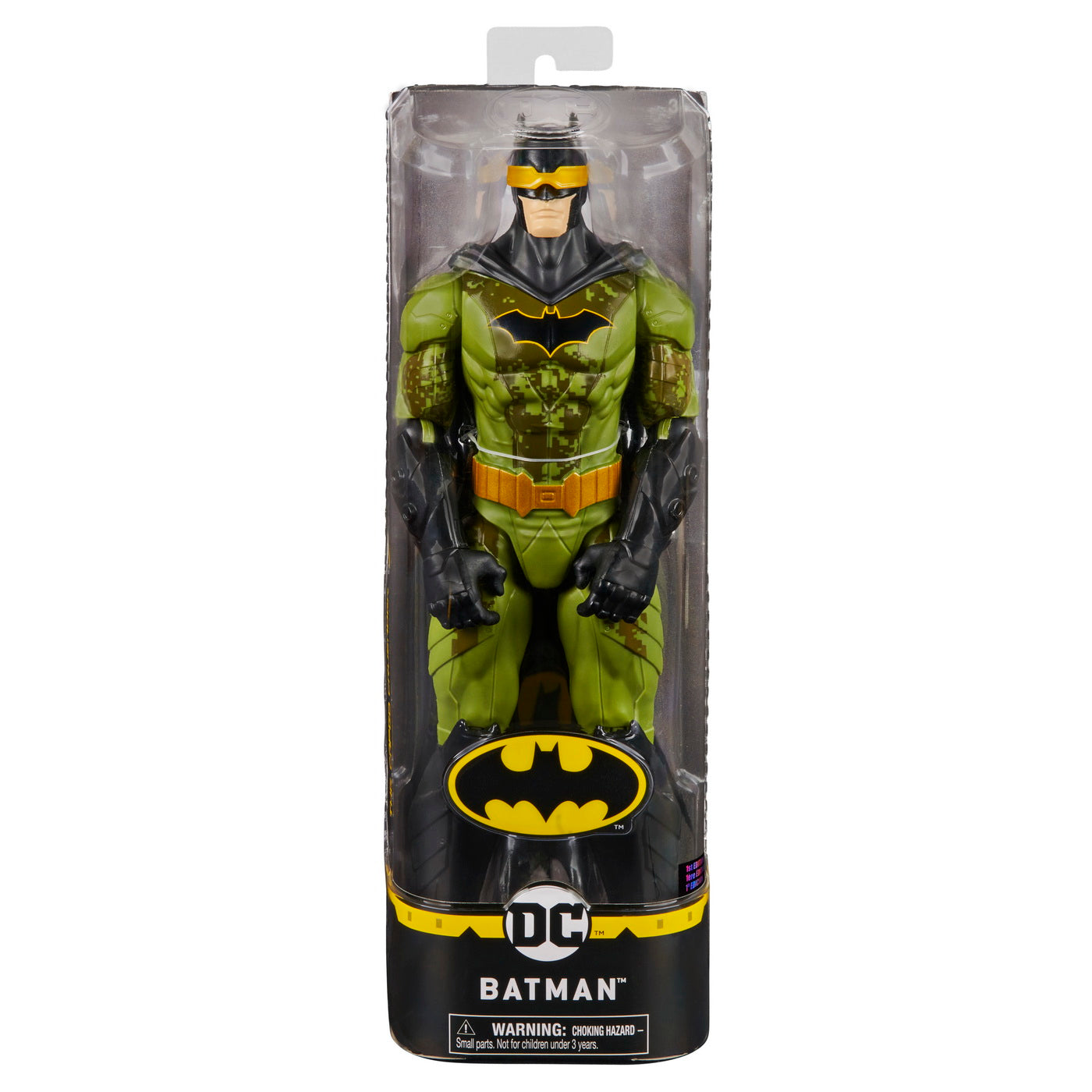 Figurina batman 30cm in costum verde camuflaj