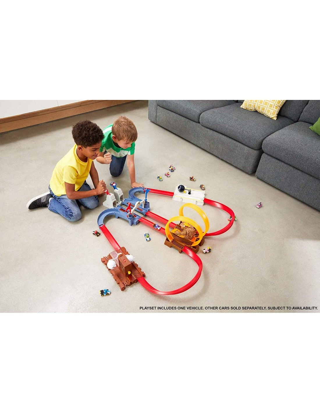 Hot wheels pista mario kart fantoma infricosatoare