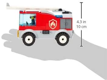 Lego city  camion de pompieri cu scara 60280