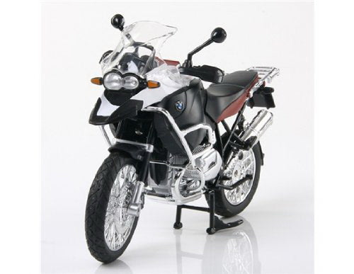 Motocicleta metalica  bmw rs1200 gs rosu scara 1 la 9