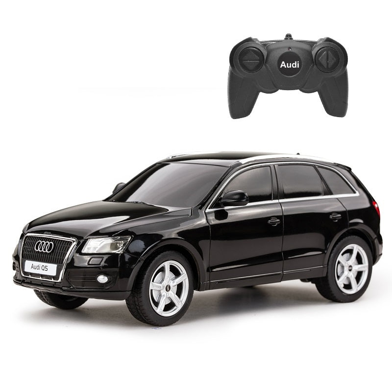 Masina cu telecomanda audi q5 negru cu scara 1 la 24