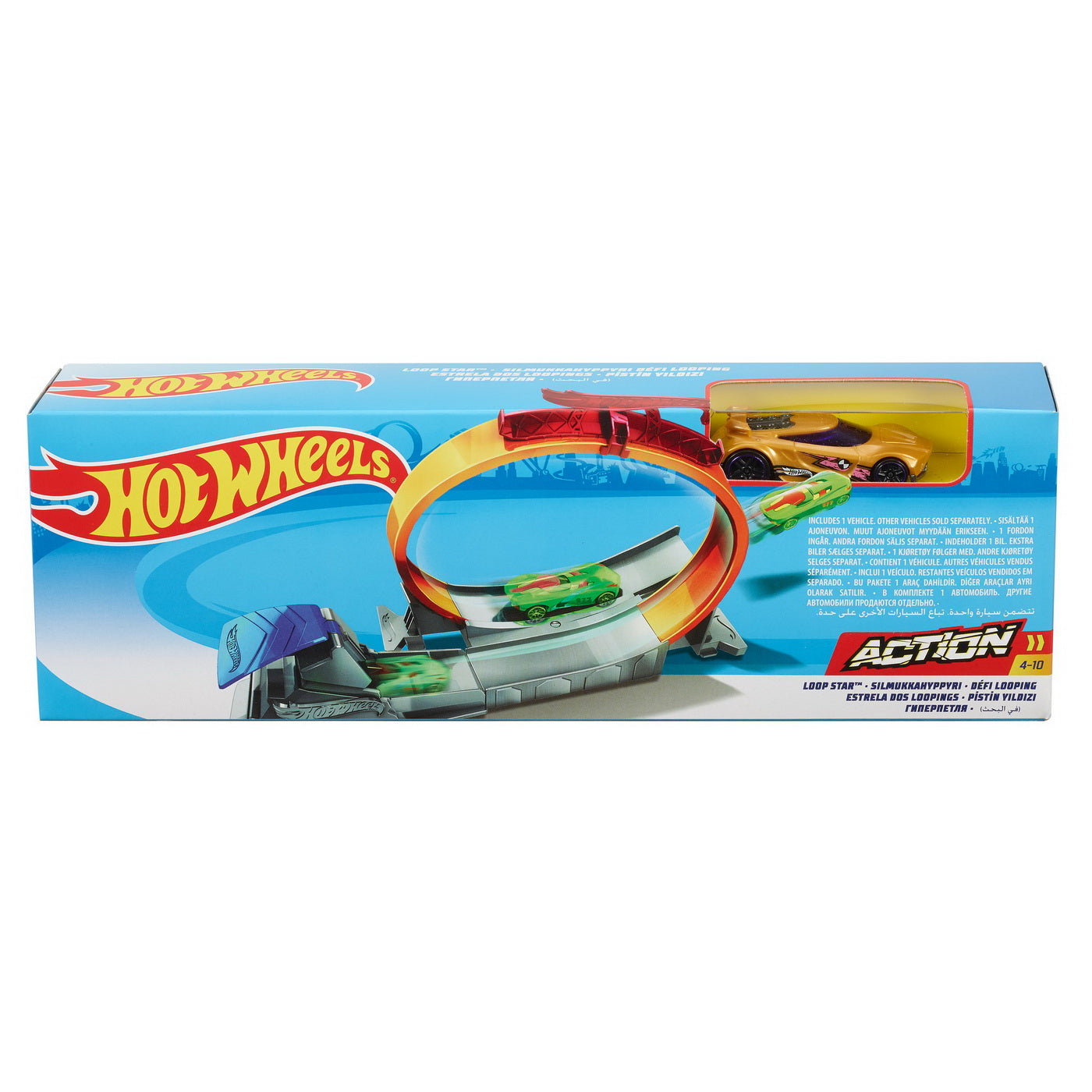 Hot wheels pista obstacol loop star