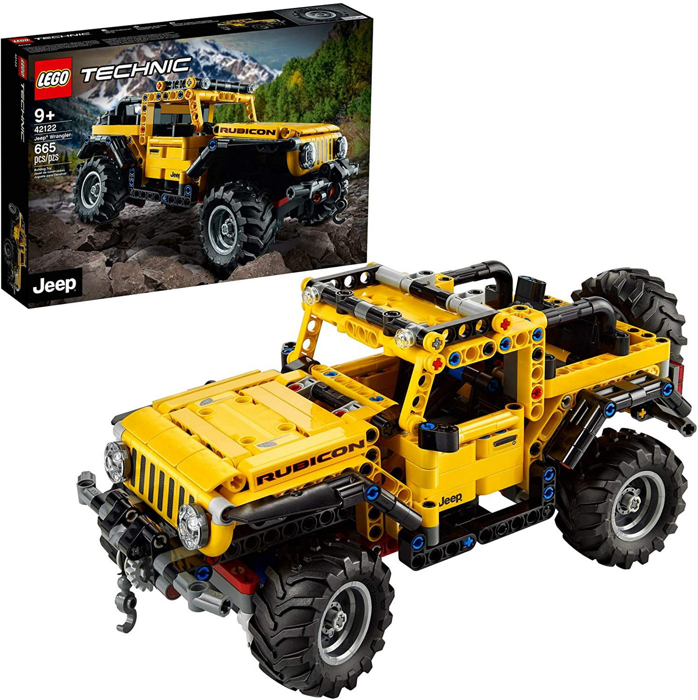 Lego technic jeep wrangler 42122