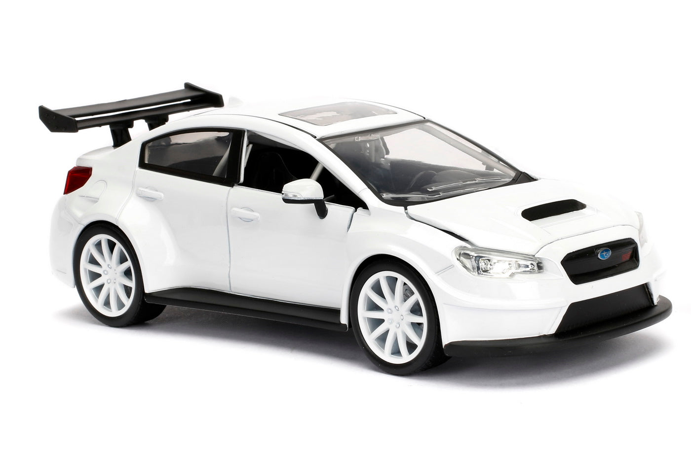 Masinuta metalica fast and furious ff8 mrs. little nobody's subaru wrx scara 1:24