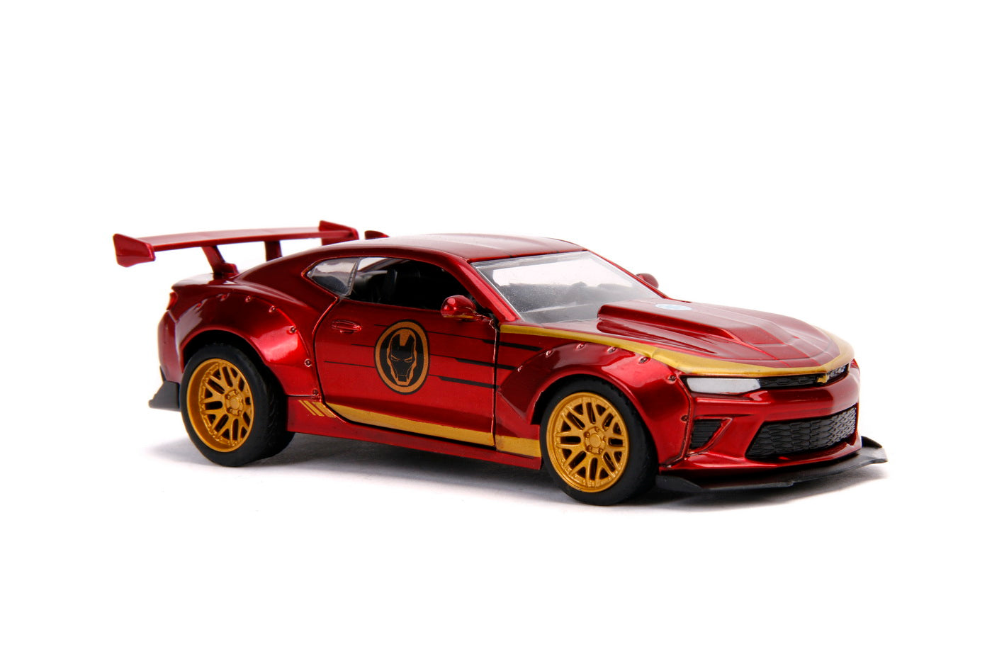 Masinuta metalica iron man 2016 chevy camaro ss scara 1 la 32