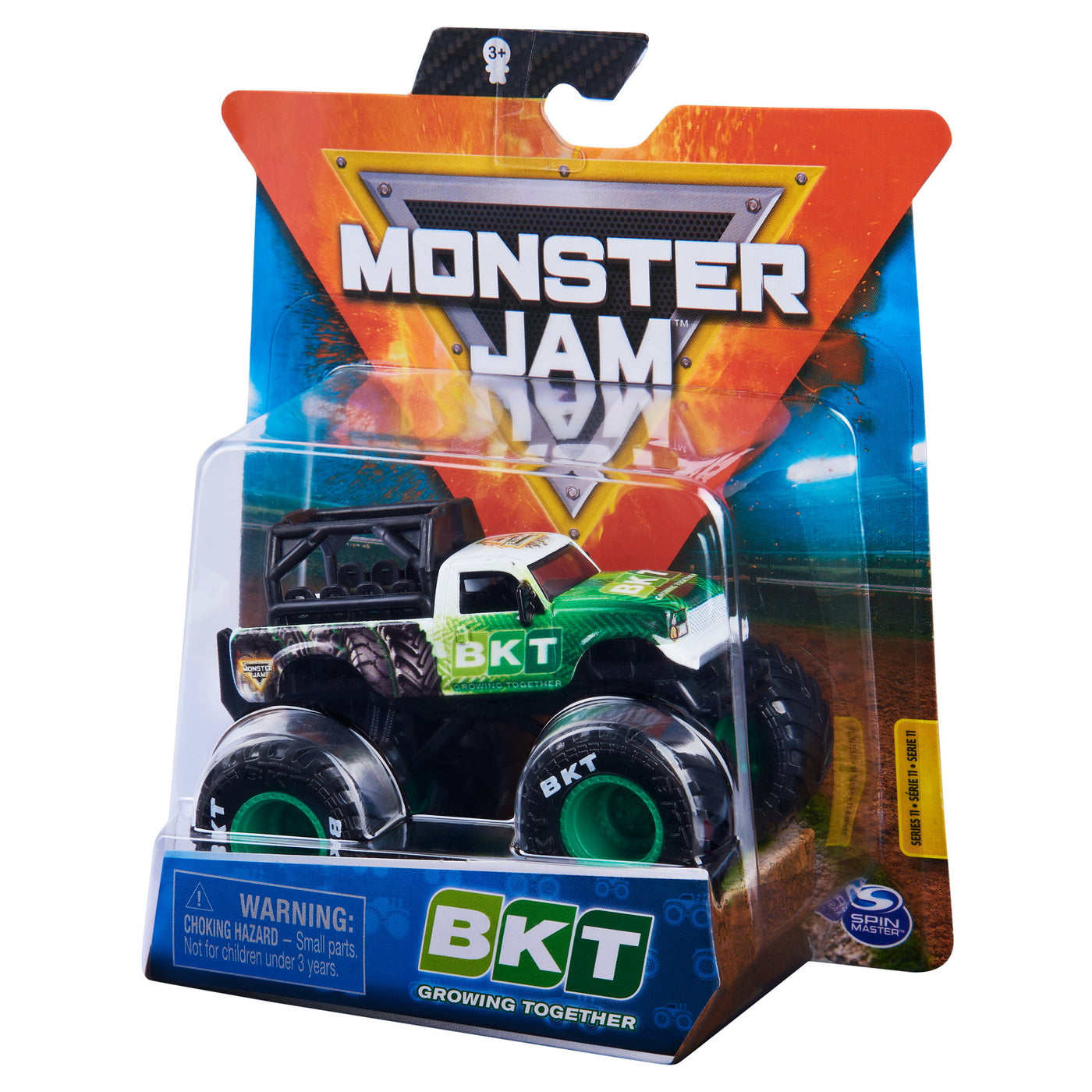 Monster jam masinuta metalica bkt growing together scara 1 la 64