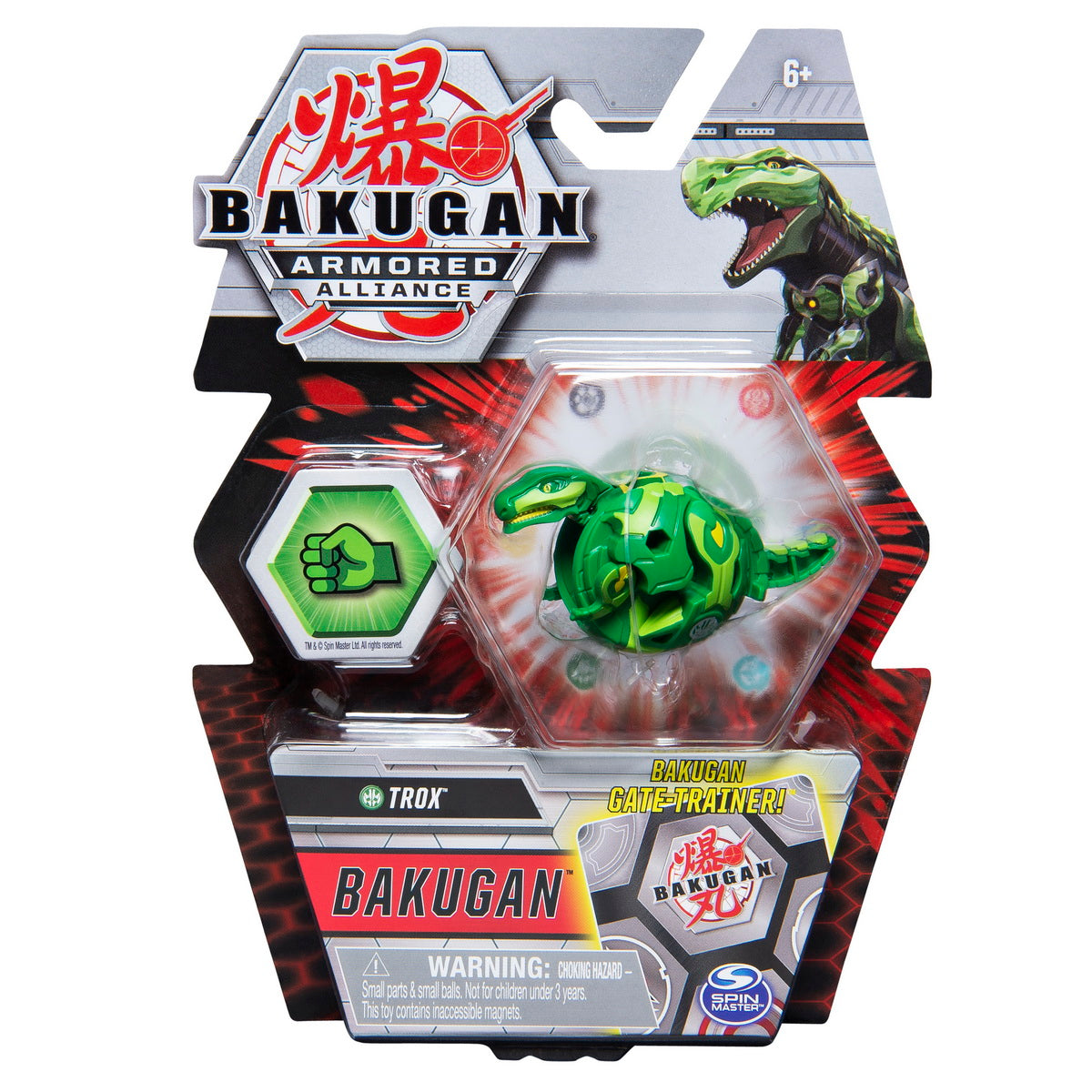 Bakugan s2 bila basic trox cu card baku-gear