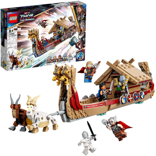 Lego super heroes barca trasa de capra 76208