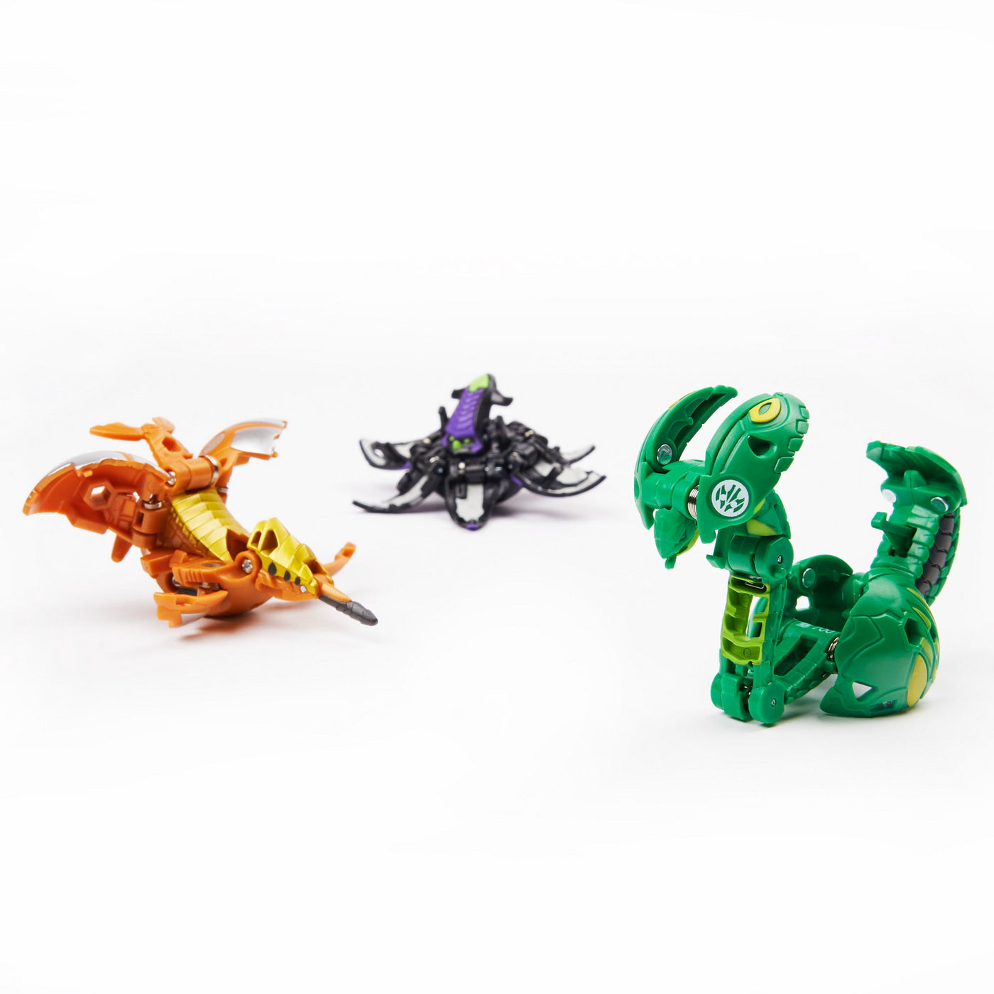 Bakugan s3 pachet starter apophix ultra, crakanoid si spear fin