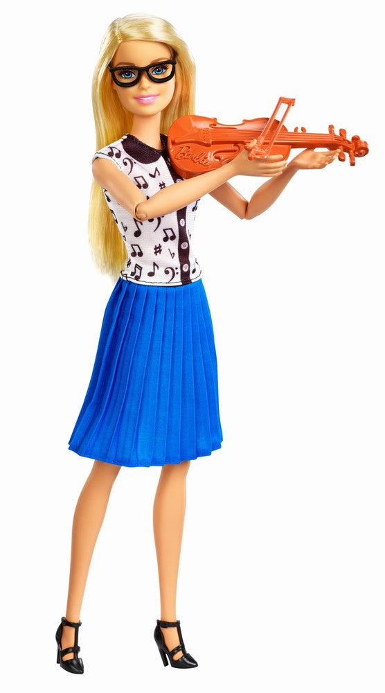 Barbie cariere set mobilier cu papusa profesoara de muzica