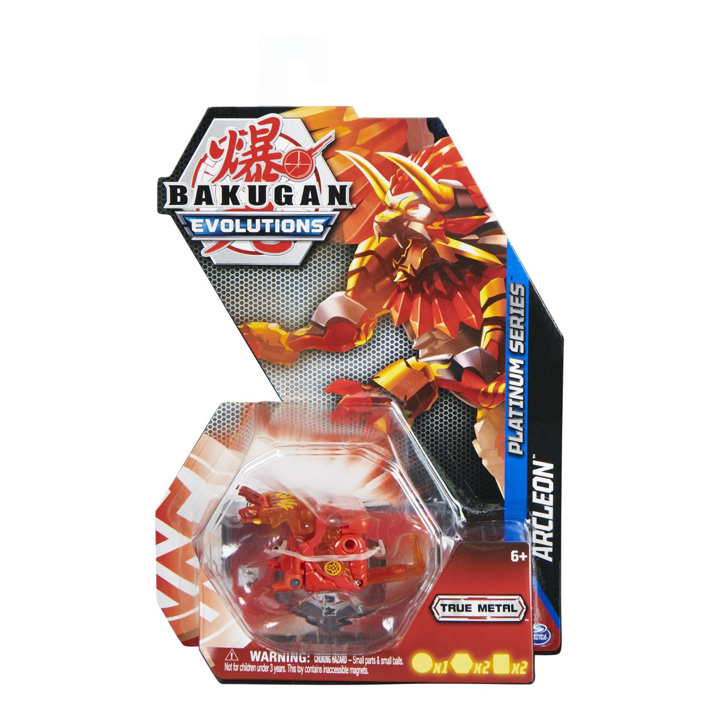 Bakugan s4 figurina metalica arcleon